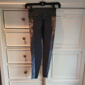 Body Rio Leggings with Velour Stripes